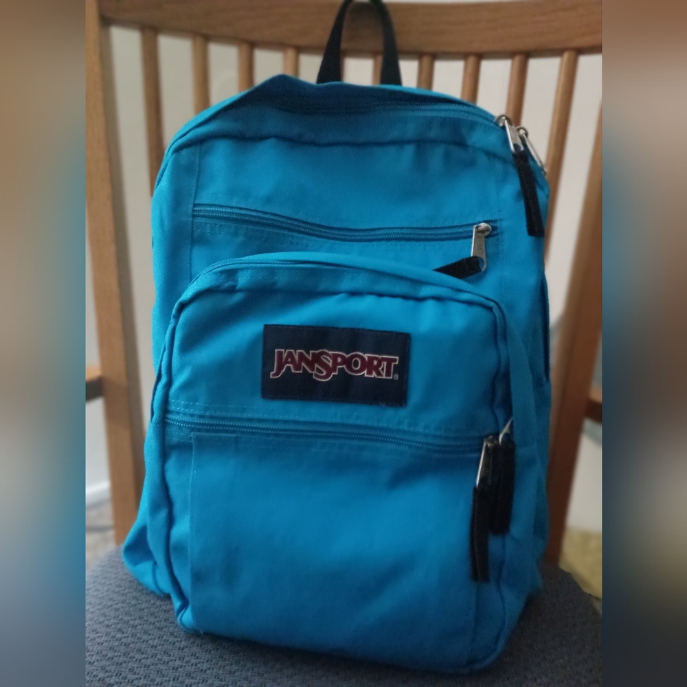 Jansport Backpack - Teal, medium/large
